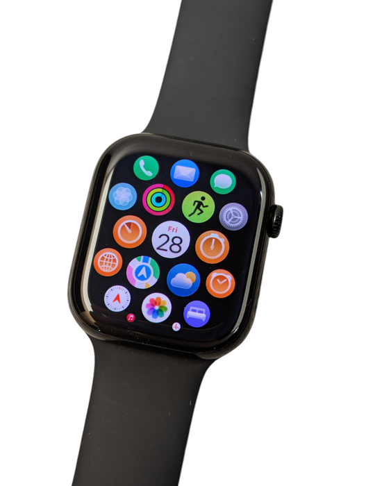 Apple Watch Series 10 GPS 46mm Jet Black UNLOCKED Like New A2999 Q-