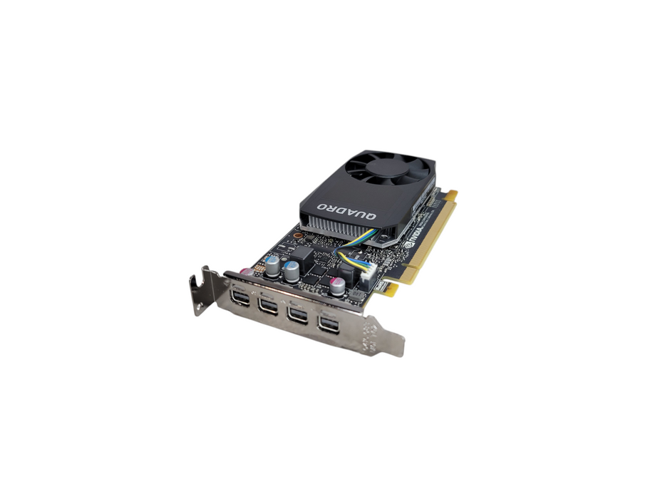 NVIDIA QUADRO P1000 4GB PCIE 4x Mini DP %
