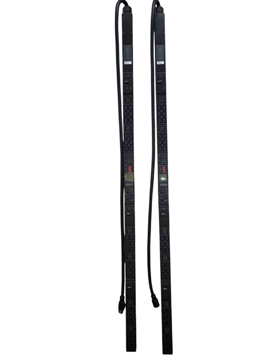 Lot of 2x APC Schneider Electric AP8865 208V 44 OUTLET Metered Rack PDU  _