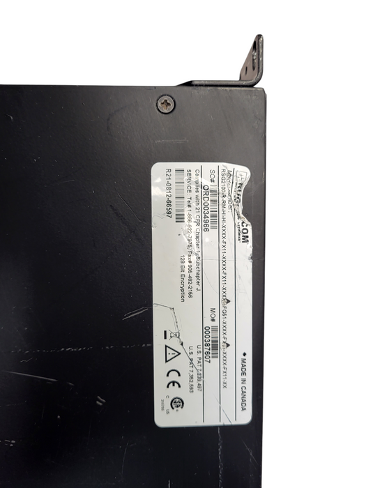 RuggedCom RSG2100-R-RM-HI-HI-XXXX SWITCH READ $