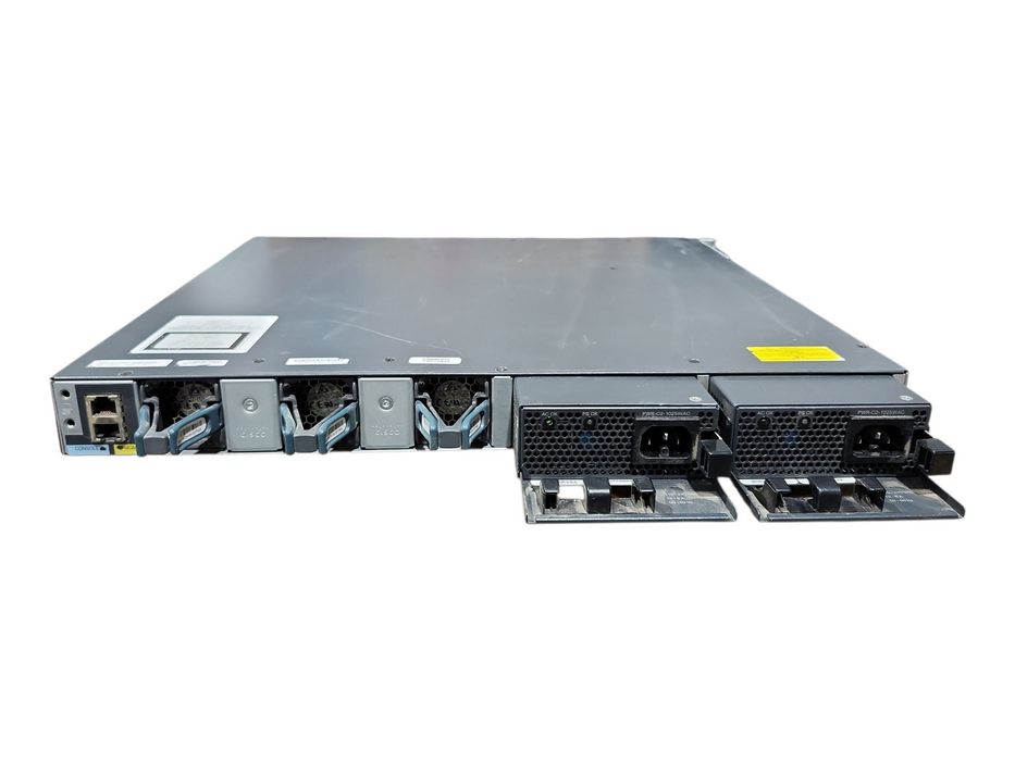 Cisco WS-C3650-48PQ-L,48-Port Gigabit PoE+ w/ 4x 10G Uplink SFP 2x1025W PSU