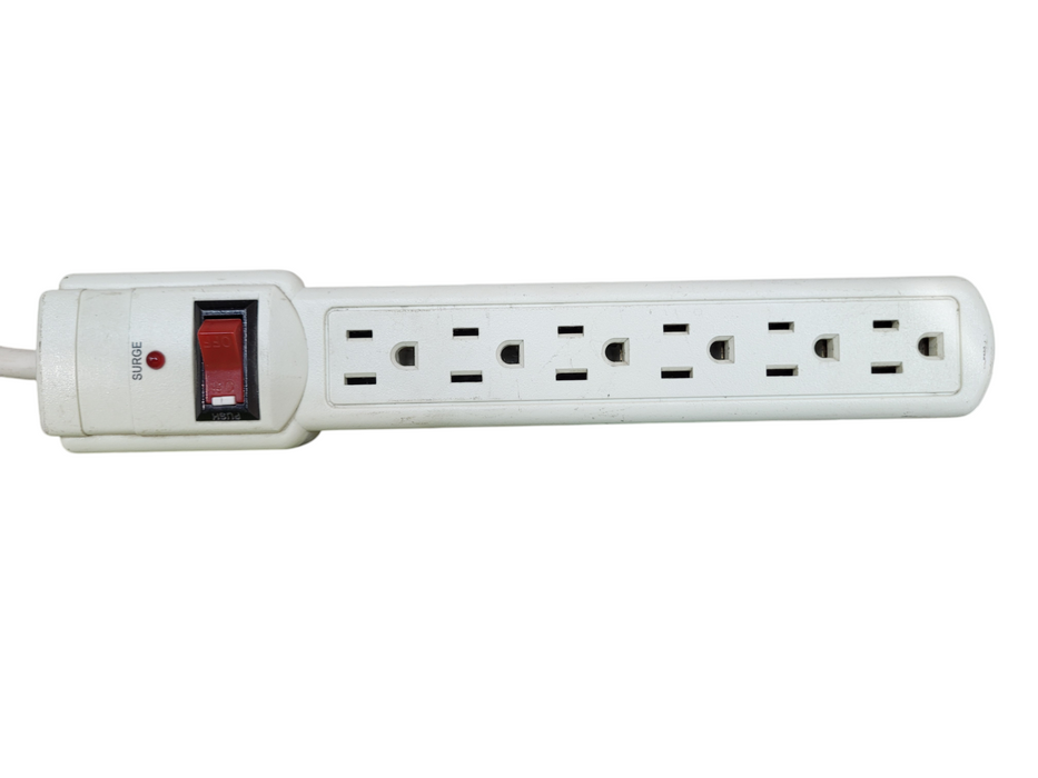 Lot 2x - Woods Surge 6-Outlet Power Extension Cord