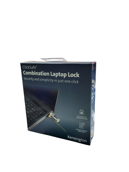 LOT of 2x - Kensington K64697US ClickSafe Combination Laptop Locks