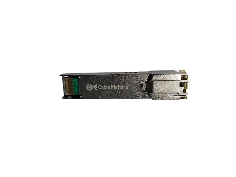 Cable Matters Gigabit SFP to RJ45 Module 1000BASE-T 1Gbps 100m Transceiver Q