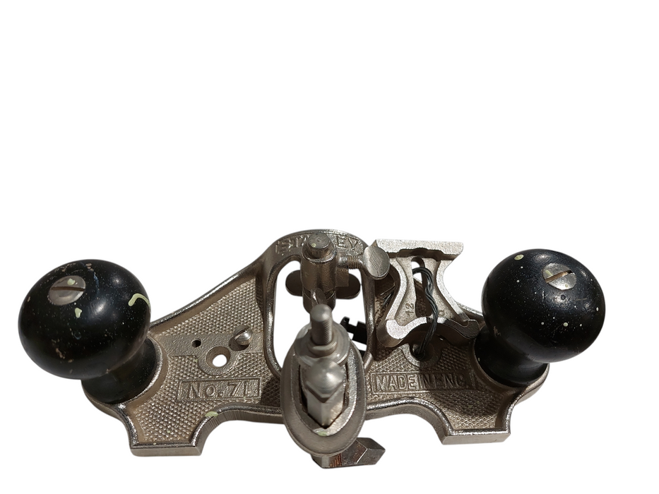 Stanley No.71 Made In England Router Plane with 1/2" & 1/4"Iron ChislePiece =