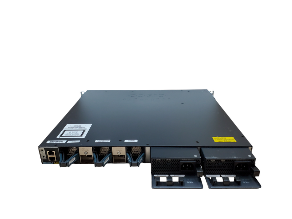 Cisco WS-C3650-48FD-E 48-Port Gigabit PoE Switch w/ 2x10G
