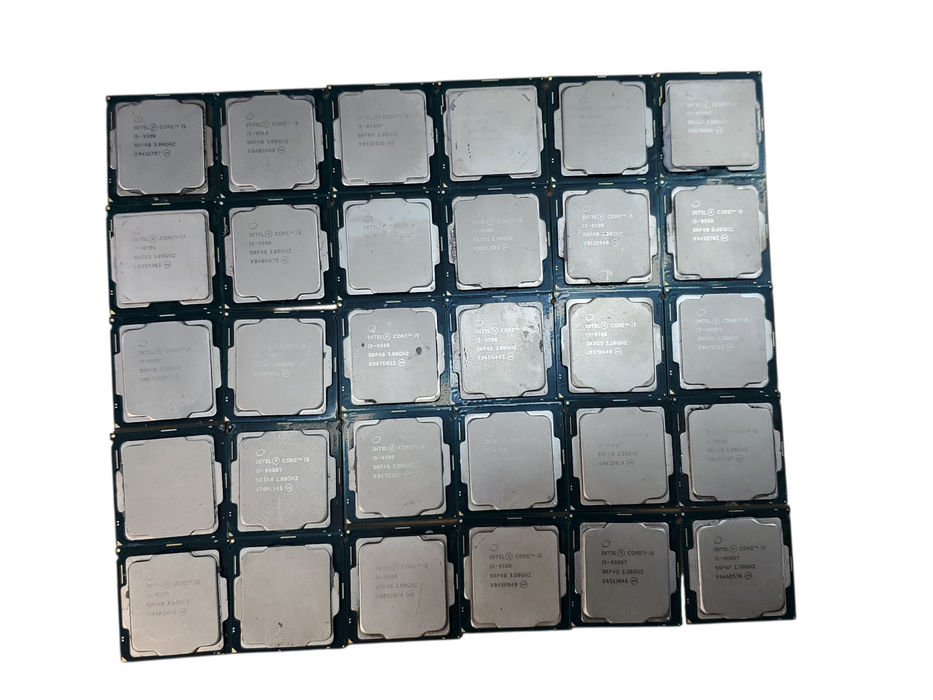 Lot of 90x, 6th to 9th Gen i-series Desktop CPUs (CPU69-43)