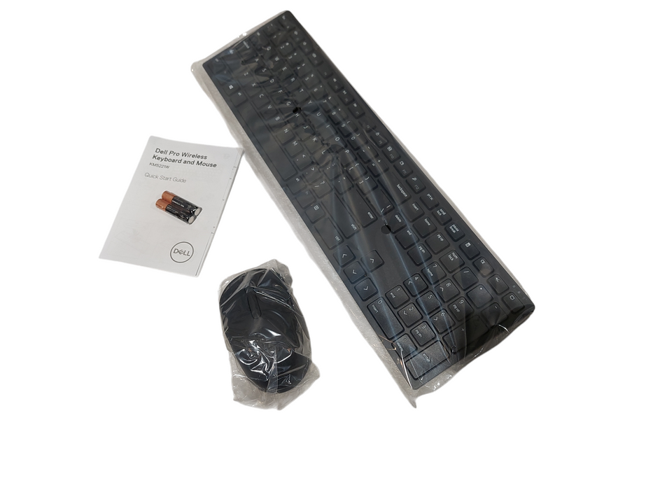 Dell Pro Wireless Keyboard & Mouse Set Model: KM5221W  Black