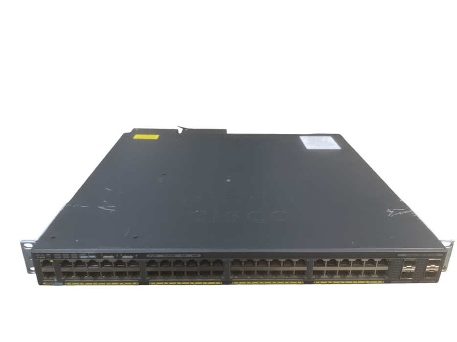 Cisco WS-C2960XR-48FPS-I V05 | 48-Port Gigabit PoE | 2x1025W PSU | Stack mod Q