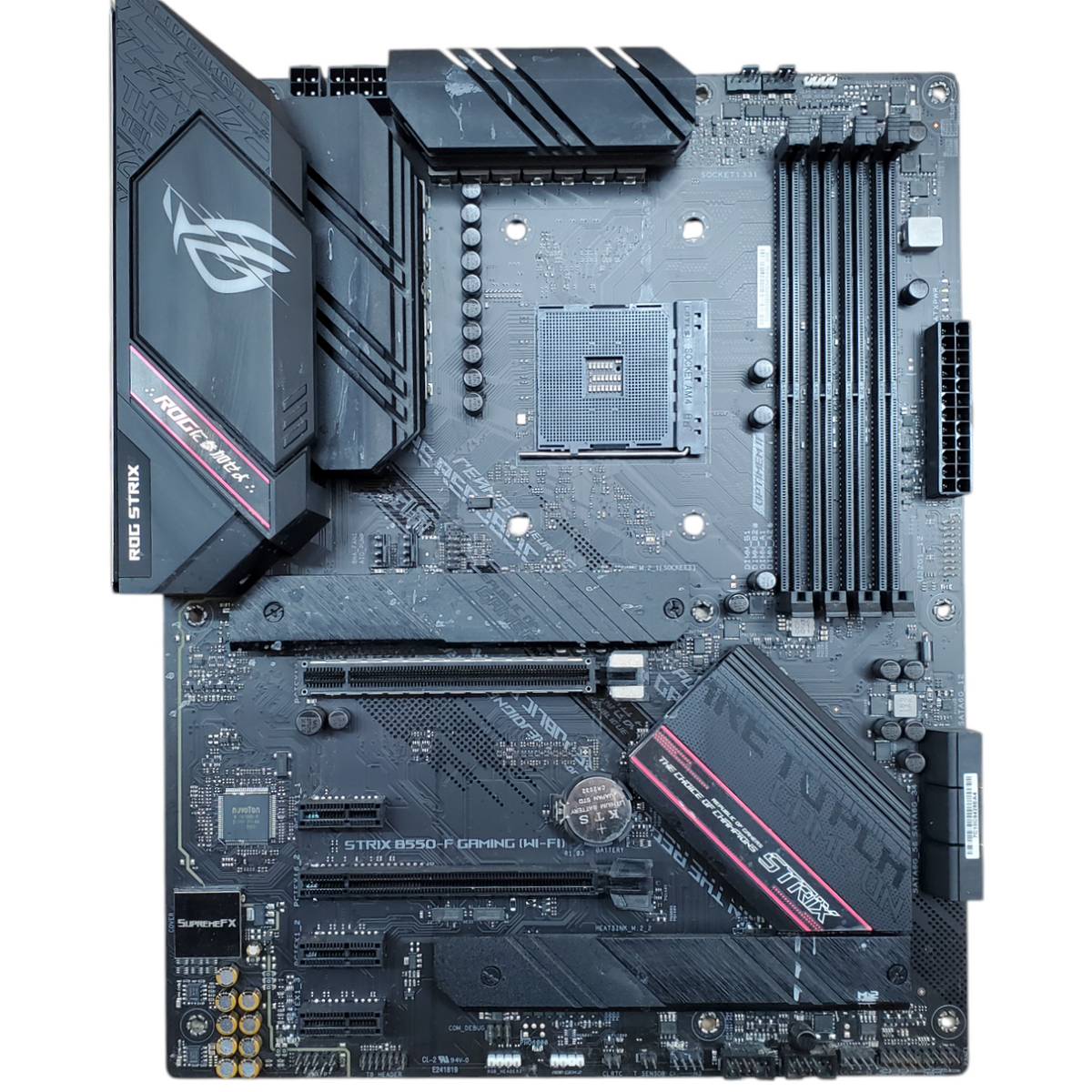 ASUS ROG Strix B550-F Gaming (Wi-Fi) AM4 ATX Motherboard -No
