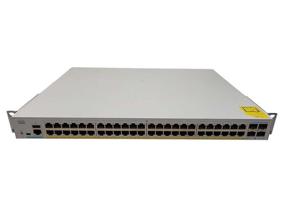 Cisco CBS250-48PP-4G Gigabit 48-Port Ethernet Smart Managed PoE Switch $