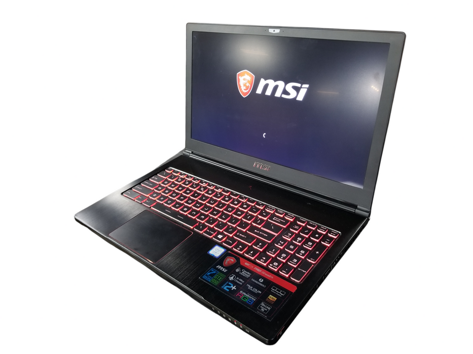 MSI GS63 7RD Stealth Core i7-7700HQ @2.80GHz 16GB DDR4 GTX 1050 1TB SSD  Lap200