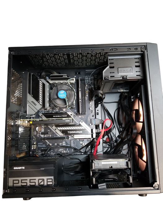 Custom PC w/ MSi MAG B460 Tomahawk i7-10700 CPU 16GB RAM 1TB HDD 550W PSU
