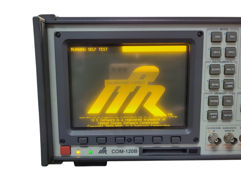 IFR/Aeroflex COM-120B Communication Service Monitor READ $