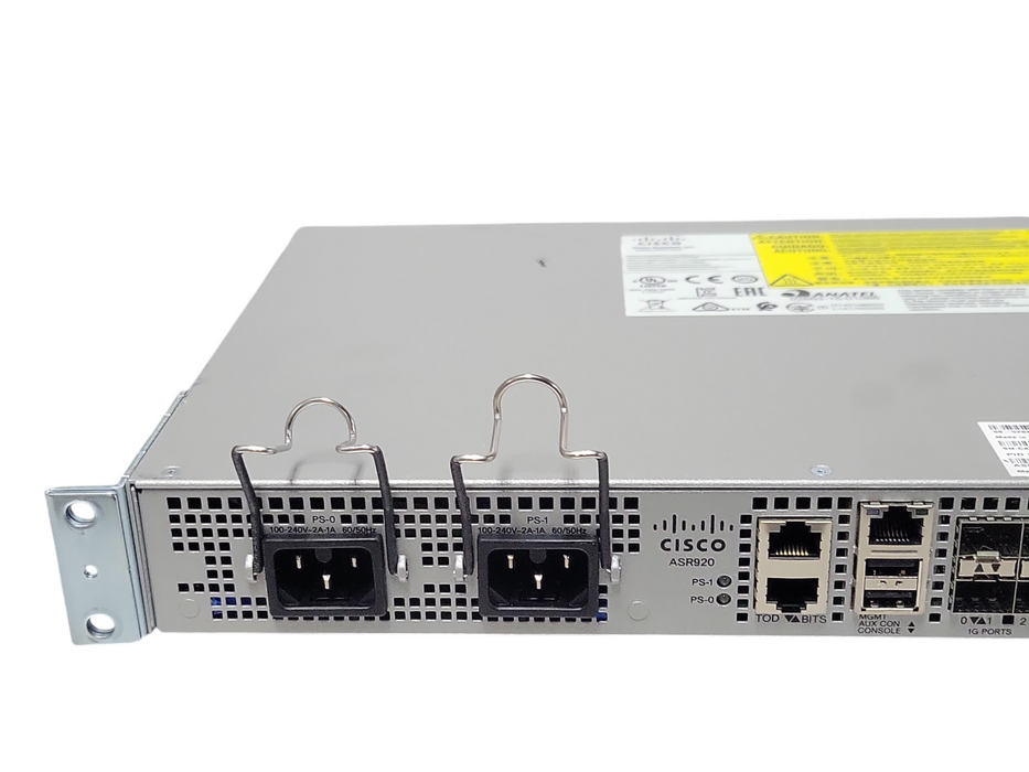 Cisco ASR-920-12CZ-A ASR 920 Series Aggregation Services Router, 2x PSU, READ _