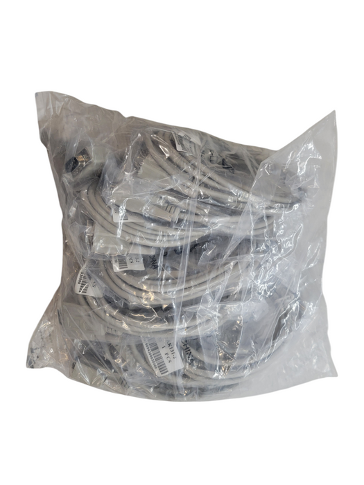 Lot of 10x - ABLE ASSY DB09 SHLD BEIGE 2M Q %