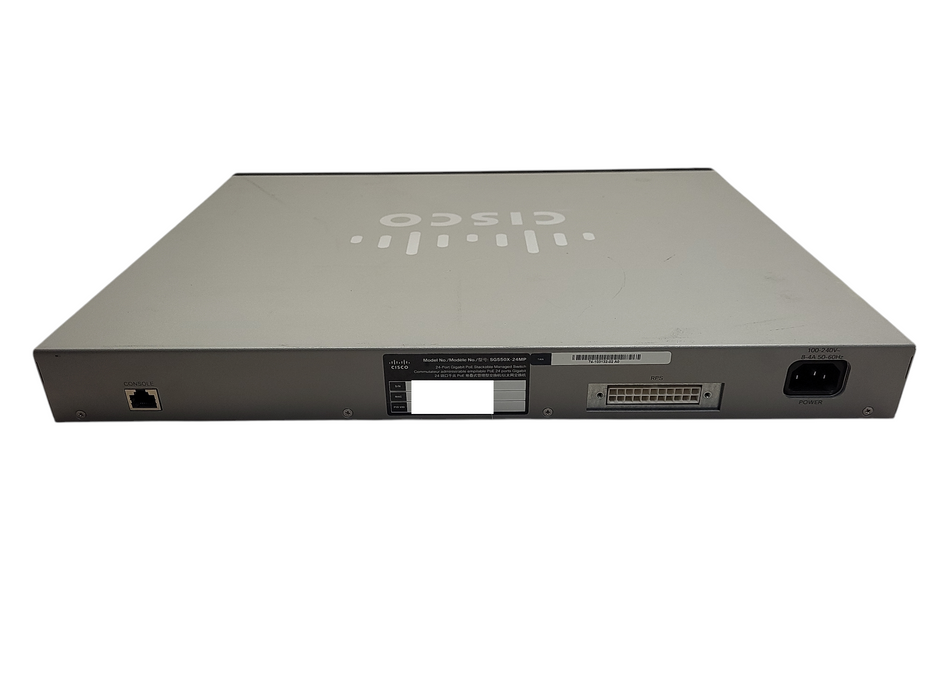 Cisco SG550X-24MP-K9 V02 | 24-Port Gigabit PoE Stackable Managed Switch Q $