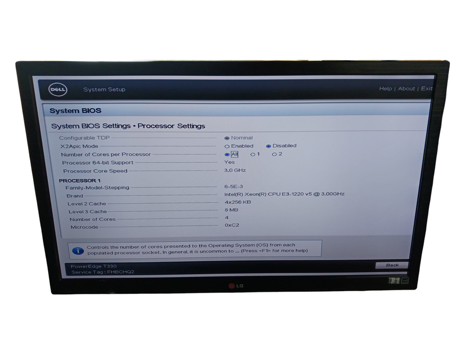 Dell PowerEdge T330 Xeon E3-1220 v5 @3.0GHz 24GB DDR4 RAM PERC H730 No HDD