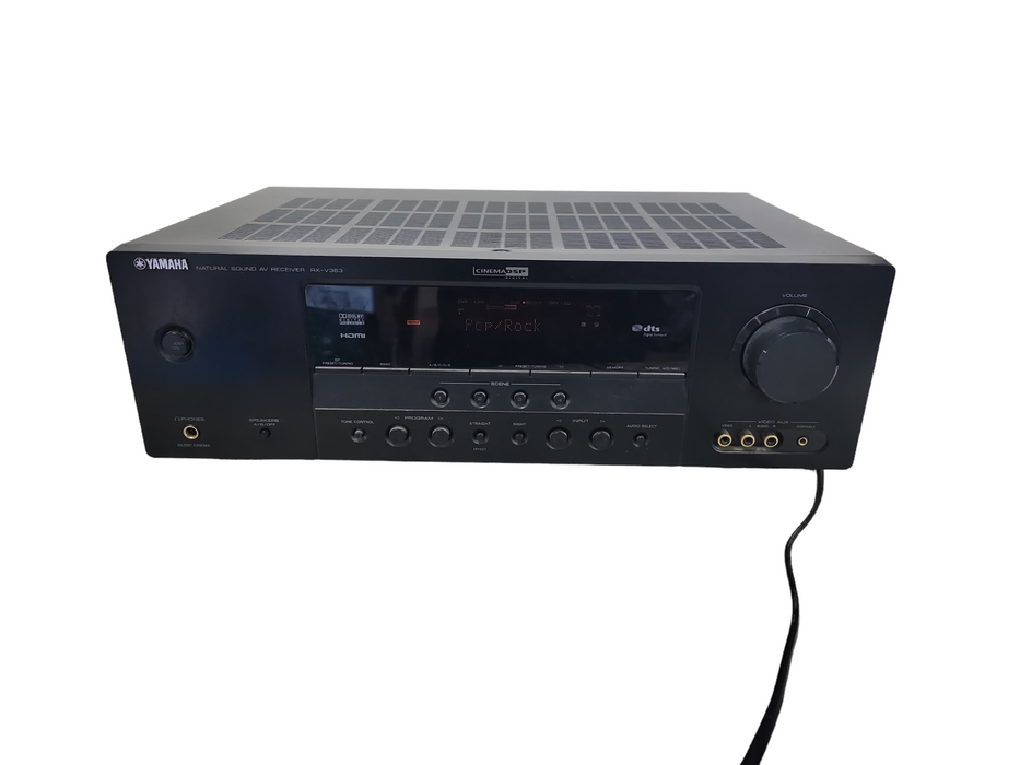 Yamaha RX-V363 Natural Sound A/V Receiver Home Theater Surround Sound 5.1