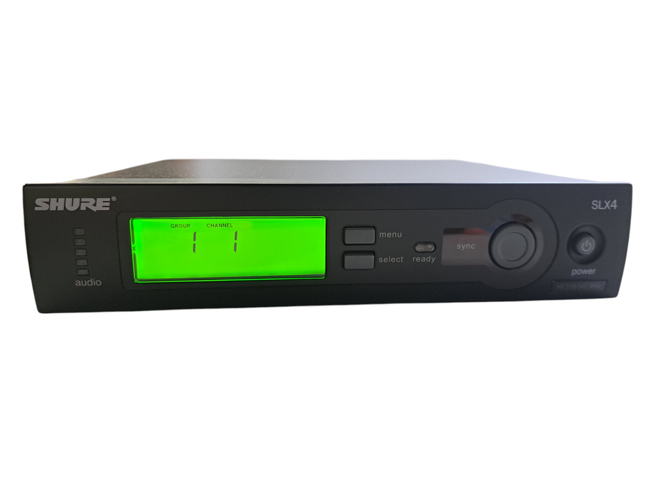 Shure SLX4 H5 518-542MHz Wireless Microphone Diversity Receiver *READ*