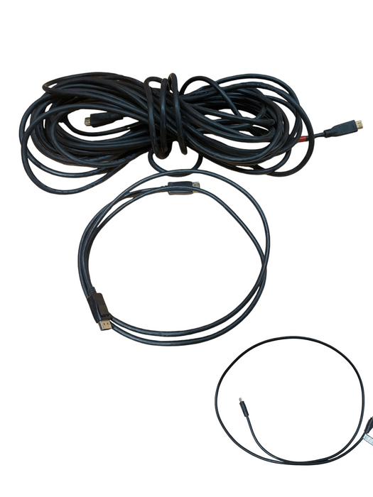 Lot 3x Assorted Video Cables AWM Style 20276 80C 30V VW-1