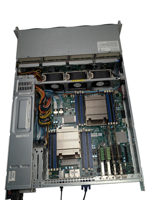 Supermicro CSE-826-9 X9DRD-7LN4F-JBOD 32GB RAM 2x Intel Xeon E5-2620 v2  -
