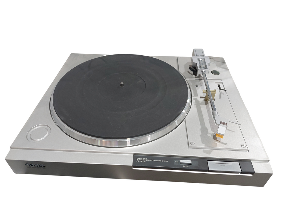 Sony Record Player Direct Drive Automatic Stereo Turntable System PS-LX210 =