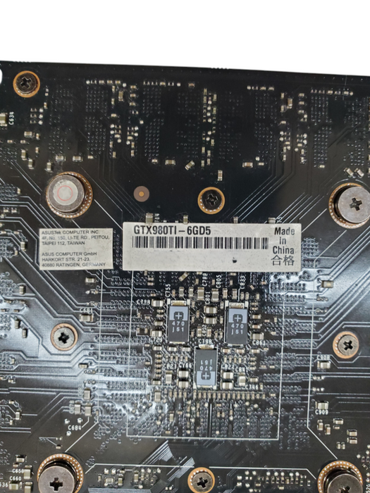 NVIDIA GeForce GTX 980 Ti 6GB GDDR5 Graphics Card