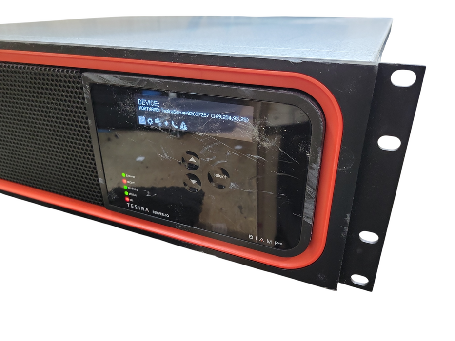 Biamp Tesira SERVER-IO Networked Audio DSP w/ 6x SEC-4, SOC/SIC, 4x SVC  !