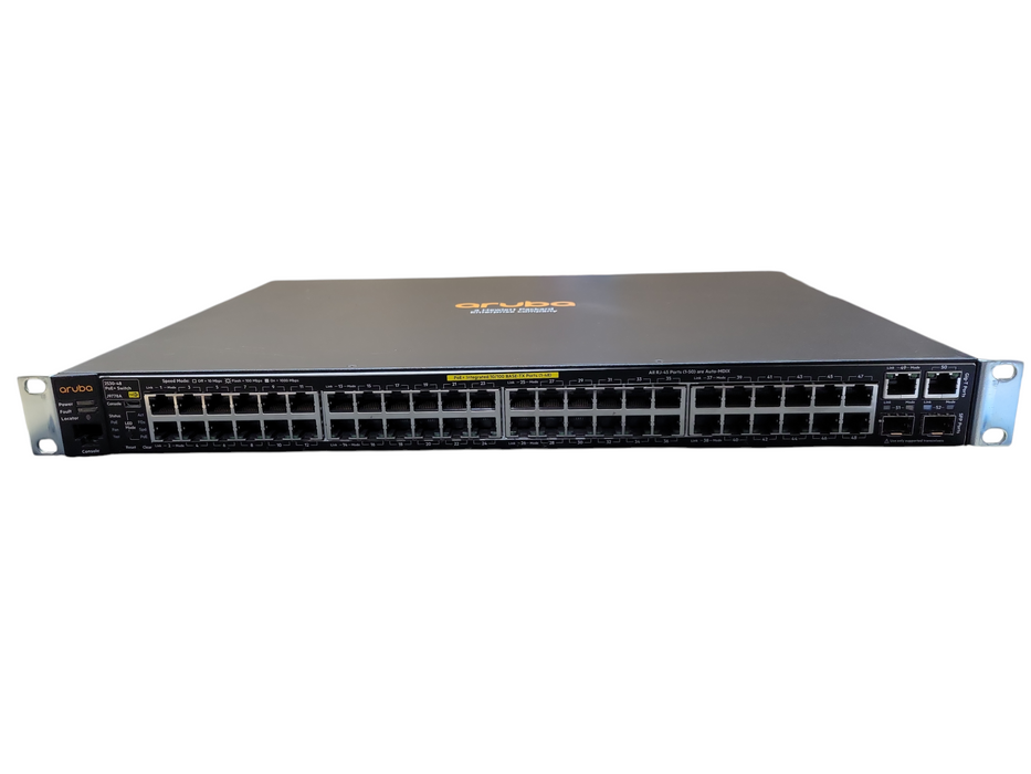HP Aruba 2530-48 PoE+ Switch J9778A 48-Port Gigabit Managed Ethernet Switch !