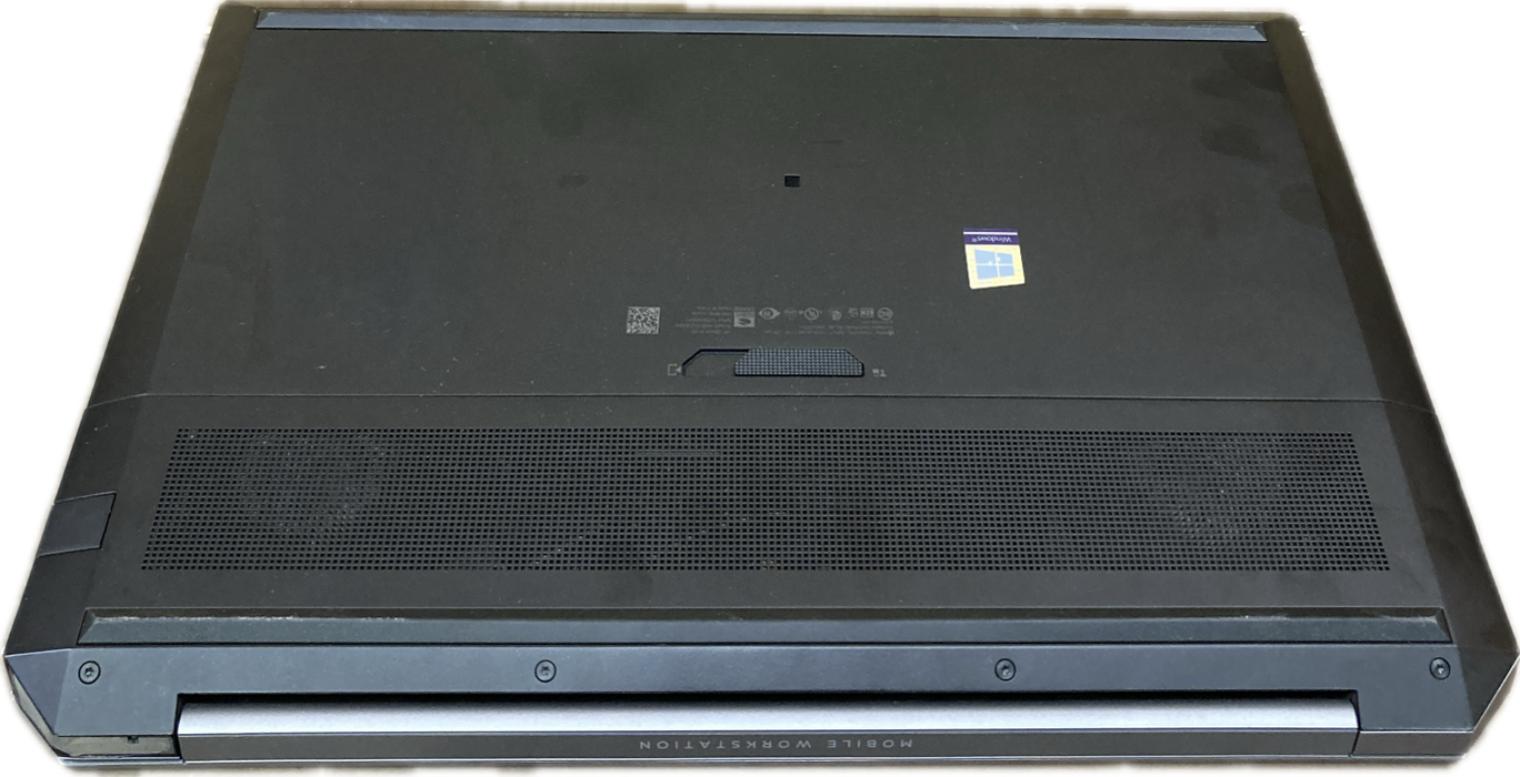 HP ZBook 15 G5 i7-8750H@2.2GHz QUADRO P1000 4GB GPU 16GB RAM 256GB SSD  Lap200
