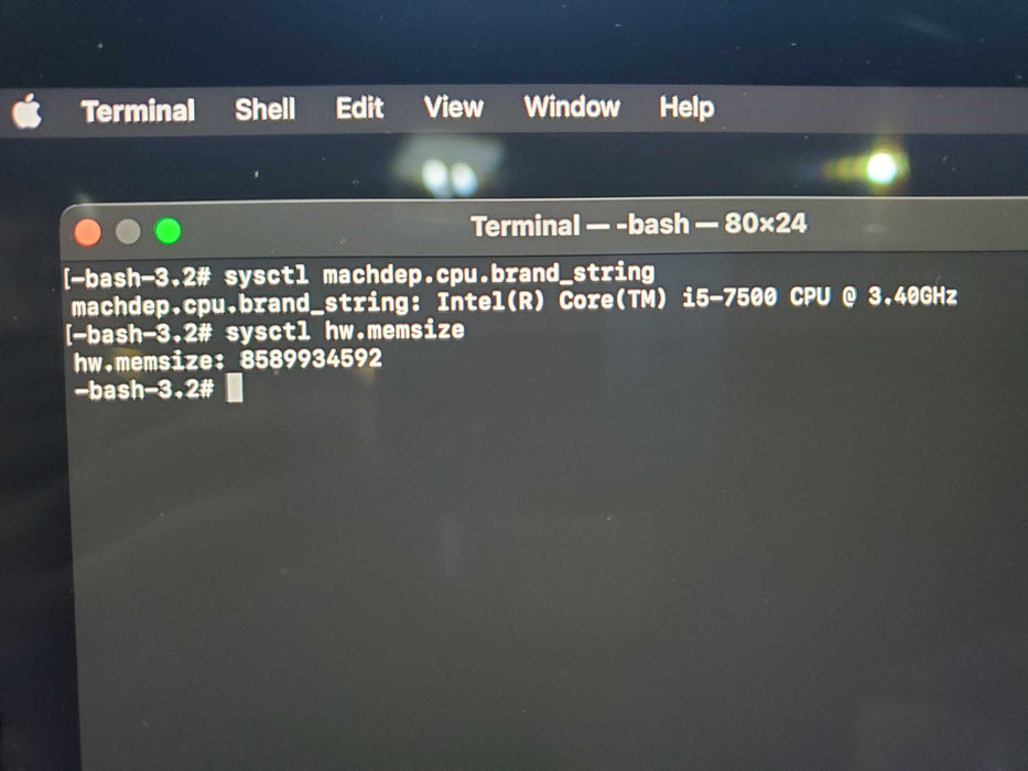 Apple iMac A1419 2017 Core i5-7500 3.4GHz 8GB RAM 1TB HDD Retina 5K 27"