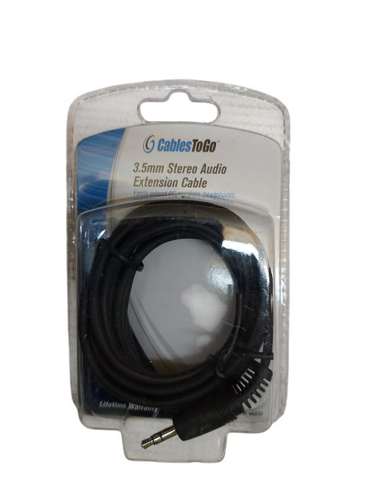 Lot 6x C2G 45335 - 3.5mm Stereo Audio Extension Cable – Male to Female