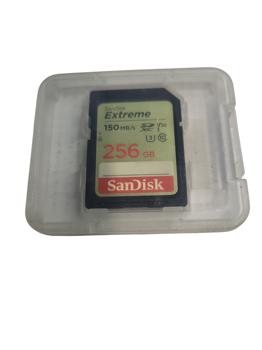 SanDisk Extreme SD Memory Card 256GB | 150 MBPS Speed | Case included  Q&