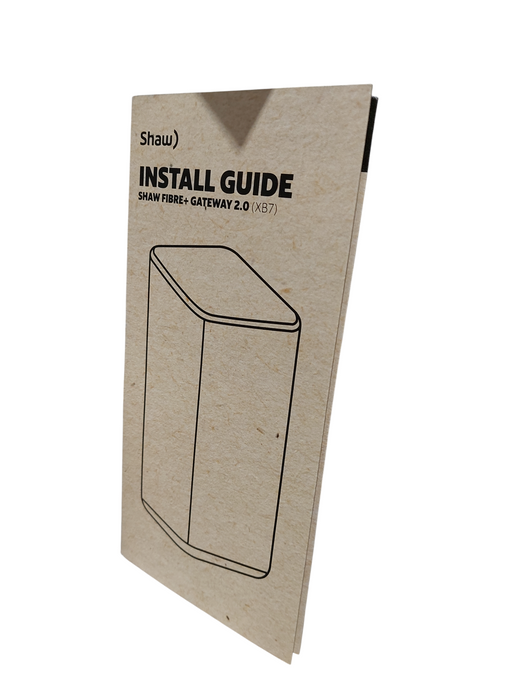Shaw Fibre + Gateway 2.0 XB7 Model: TG4482 =