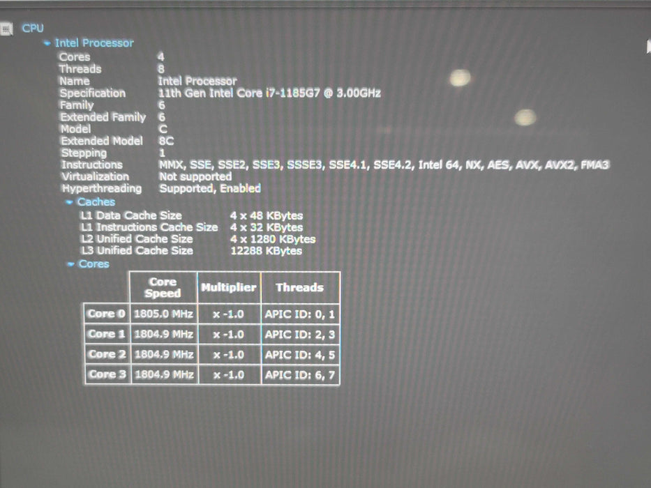 Dell Latitude 7420 i7-1185G7 32GB RAM 256GB NVMe TOUCH! β Lap200