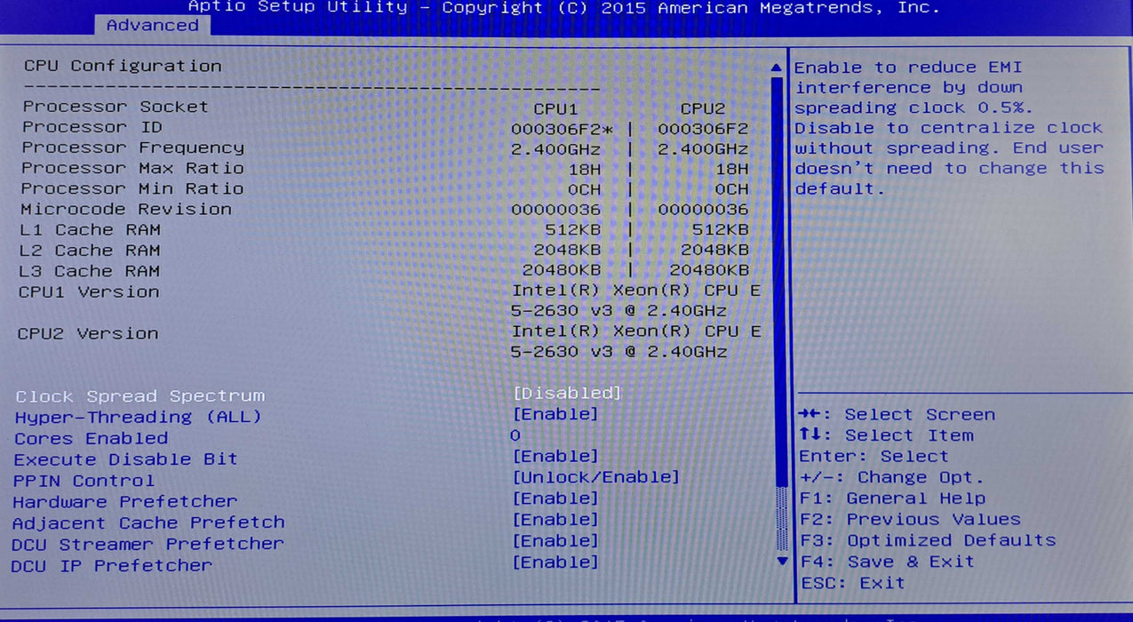 Nutanix X10DRT-P 4x Node Server | 8x Xeon E5-2630 v3 @2.40GHz, 128GB DDR4