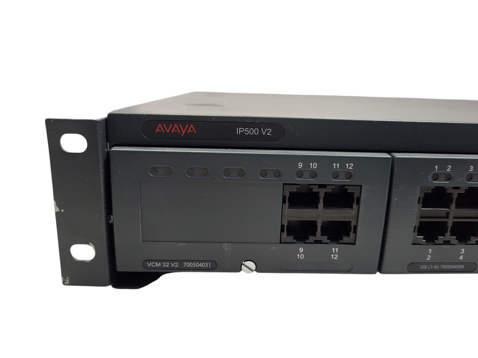 Avaya IP Office 500 V2 PCS15 700476005 Unit w/ 2x 700504556, 700504031 $