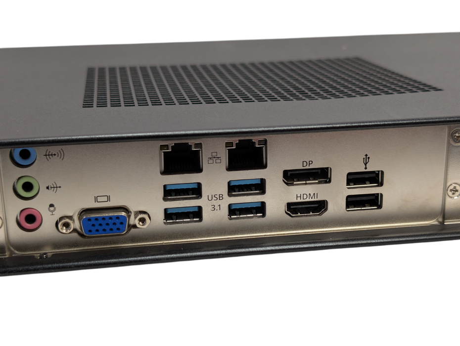 ASRock C246 WSI Low Power 1U Rack PC Intel Core i3-8100 8GB RAM 60GB SSD  -
