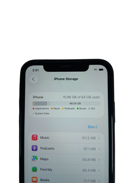 Apple iPhone 11 - 64GB - Black [A2111]