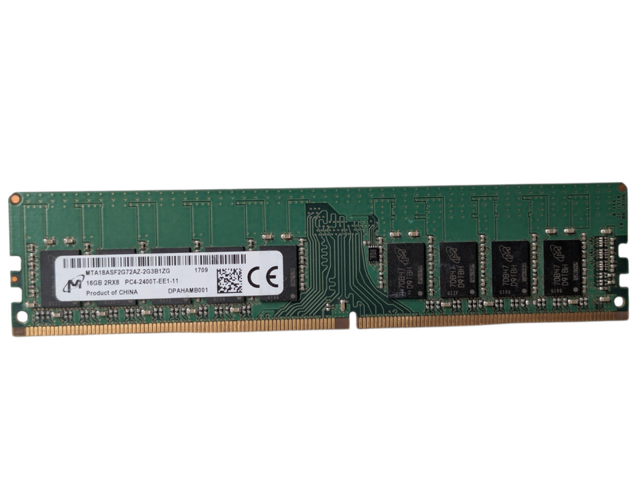 16GB DDR4 Workstation Unbuffered ECC RAM Memory PC4-2400T-E Assorted Brands Q-