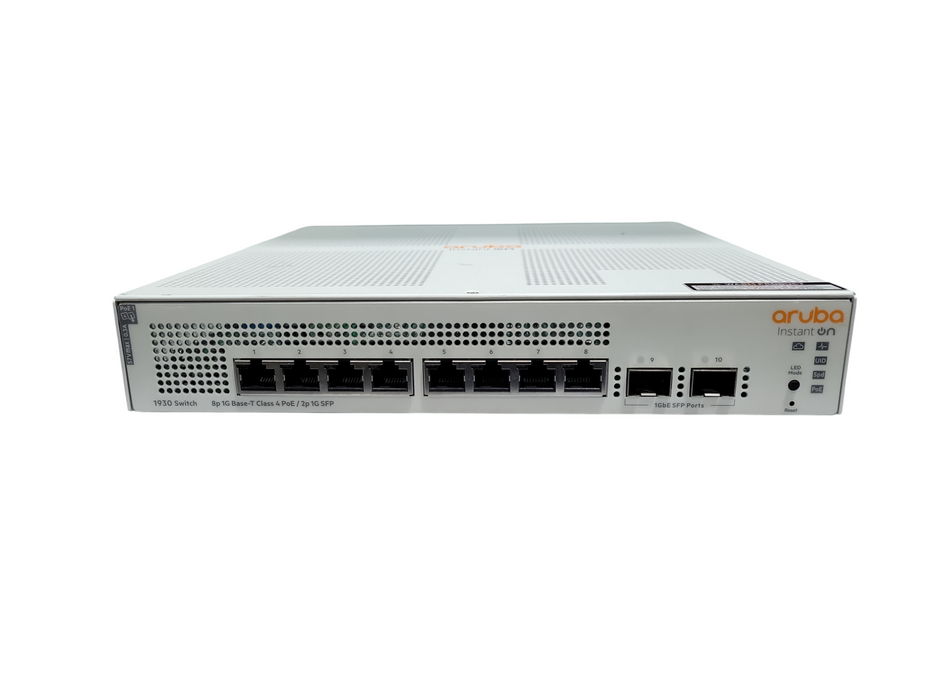 Aruba HPE Networking Instant On Switch Series 1930 8G 2SFP PoE 124W (JL681 !