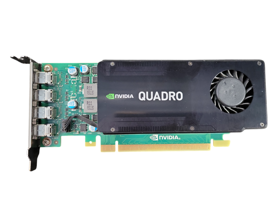 NVIDIA Quadro K1200 | 4GB GDDR5 Low Profile Graphics Card | 4x MiniDP !