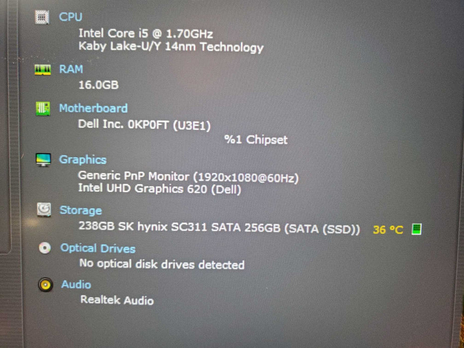 Dell Latitude 7490 i5-8350U 16GB NVMe 256GB  Lap200