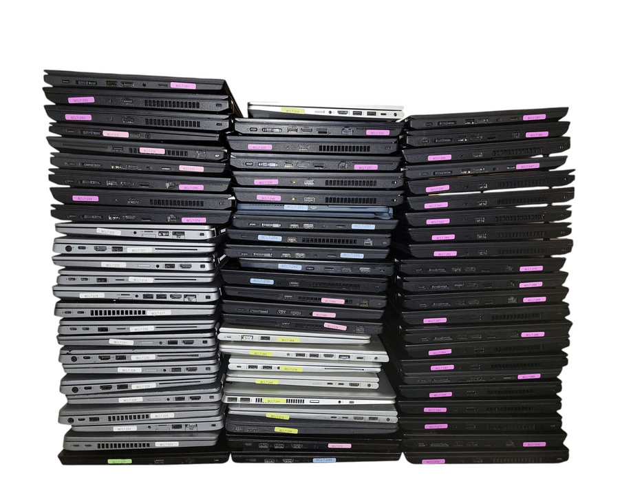 Lot 71x A/B/C-Grade Dell/Lenovo/HP 10-11Gen Laptops (BCL7-05)