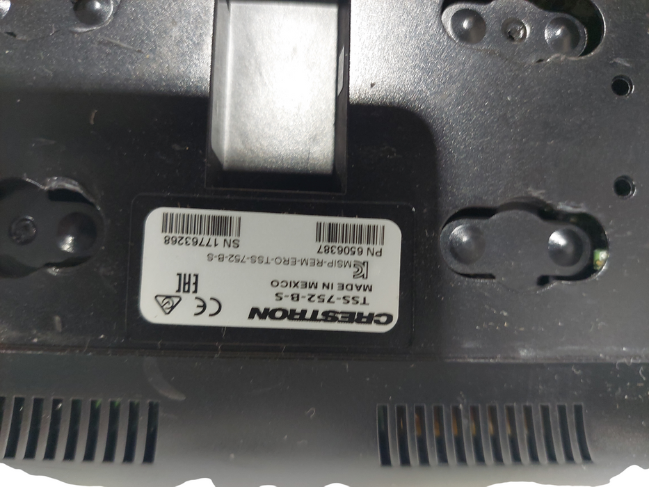 Crestron TSS-752-B-S PN: 6506387 =