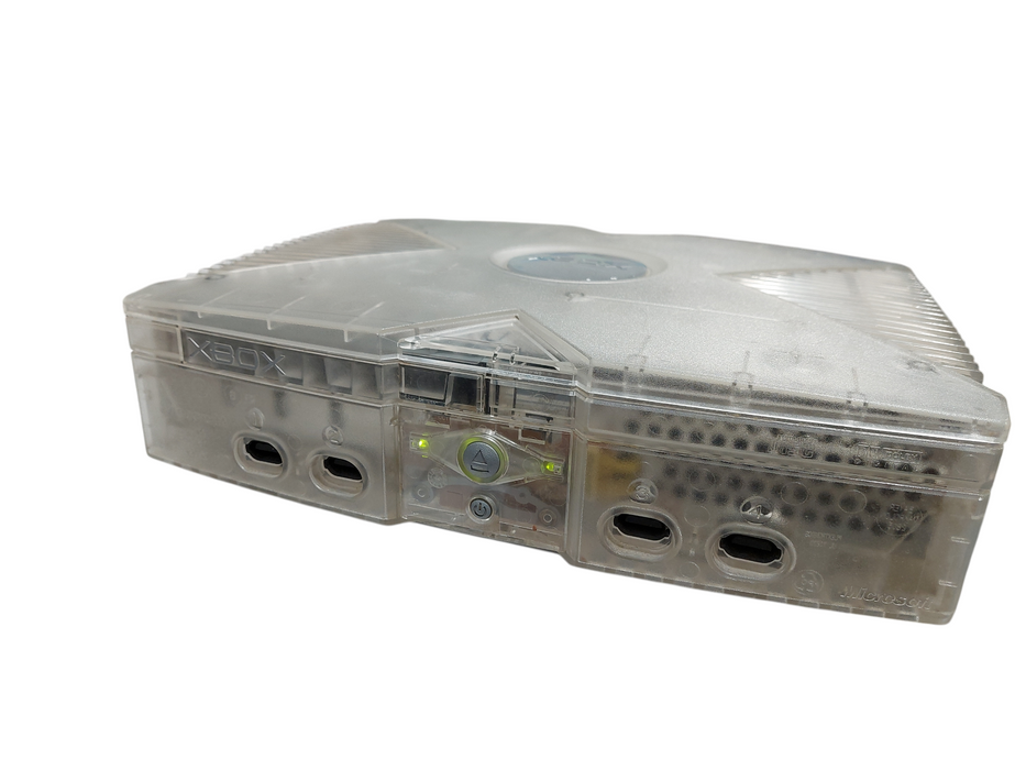 Microsoft Xbox Original Crystal Clear Shell ( Parts ) 2004-08-25 =