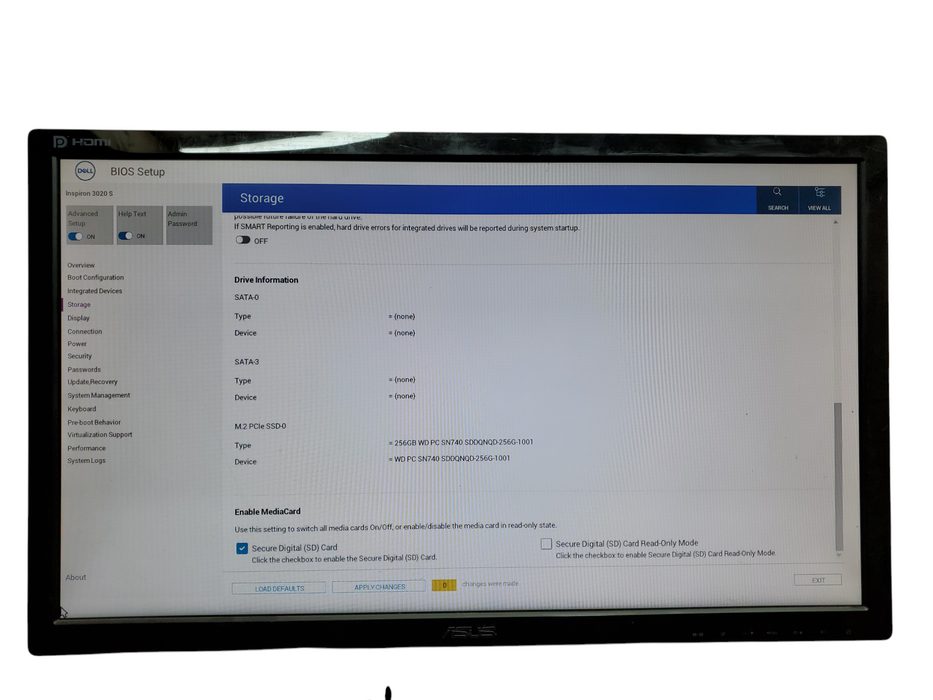 Dell Inspiron 3020S, i3-13100, 8GB DDR4, 256GB NVMe, No OS