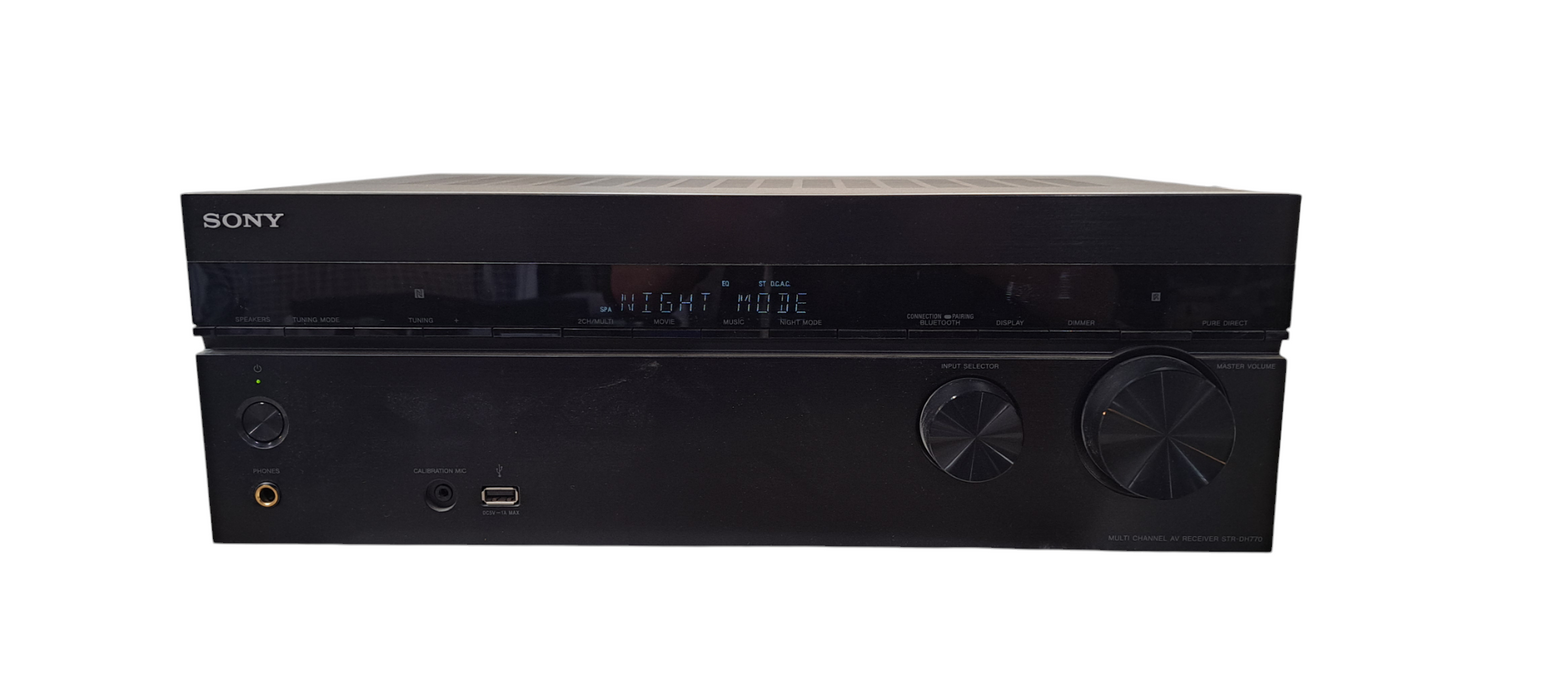 Sony STR-DH770 7.2 Channel 4K Home Theater Stereo AV Receiver