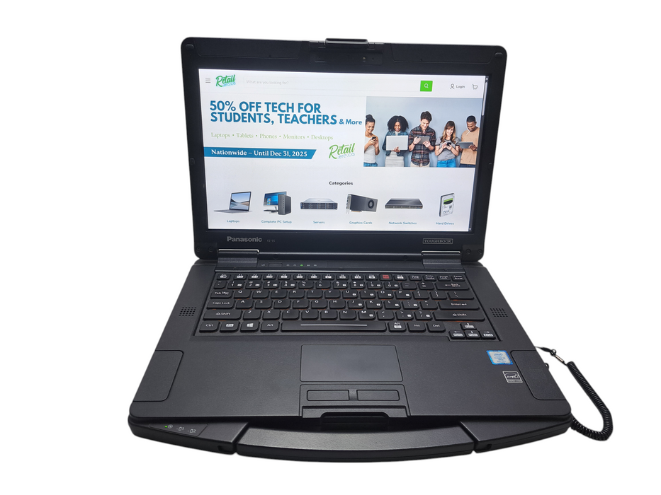Panasonic ToughBook FZ-55 Touch i5-8365U 16GB RAM 1TB+256GB SSDs | 4780HRS ) Lap200